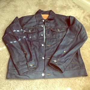 Levi’s raw denim jacket brand new.